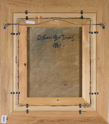 Амосова-Бунак Ольга Фёдоровна. Лесной пейзаж с речкой 